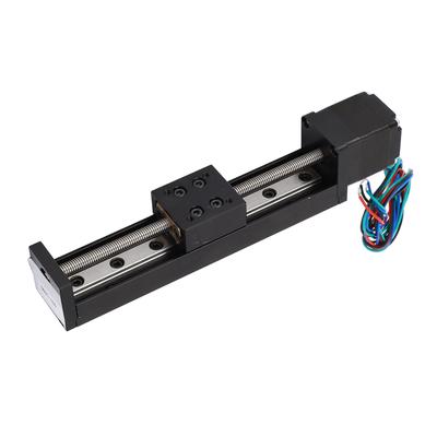 Mini lineær skinneføringsskyveaktuator 28 trinnmotor 100 mm slaglengde DIY CNC-ruterdeler XYZ
