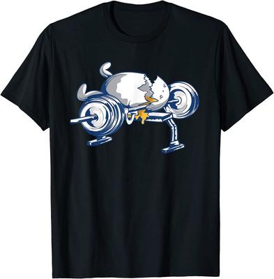 Ei Gewichtheben Unfall Fitness Gym Motivation Unisex T-Shirt