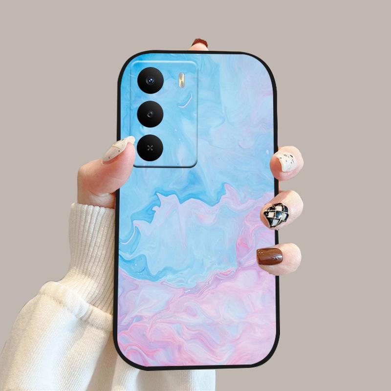 For Realme V60 Pro Case V 60 Pro Silicone Soft TPU Phone Bumper Cover For Realme 14x 5G Fashion Cute Cartoon Protective Fundas