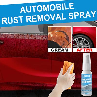 Spray antiruggine multiuso per superfici metalliche, vernice cromata, manutenzione dell'auto, pulizia in polvere di ferro, super antiruggine