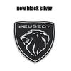 1pcs metal 67mm 83mm Car Front logo Rear Bumper tail door trunk sticker car rear Emblem sticker styling Accessories For Peugeot