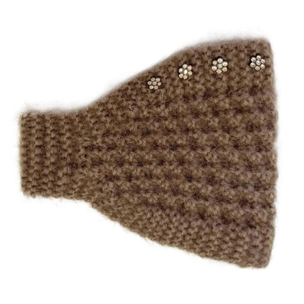 Fashion Warm Winter Wool Headbands Thicken Wide Edge Knitted Headbands Windproof Soft Neckerchief Girls