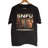 HEISS! SNFU Band Schwarzes Baumwoll-Unisex-T-Shirt Alle Größen S-5XL AD304 Unisex-T-Shirt