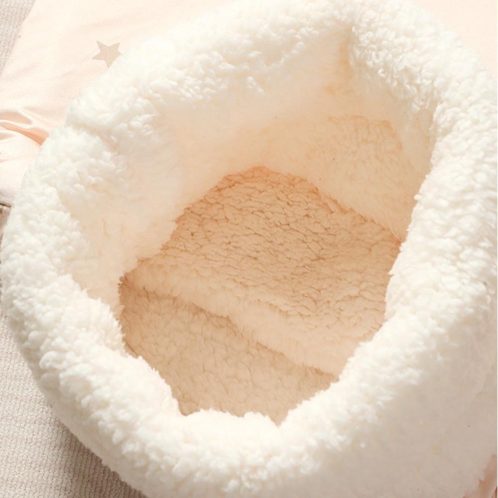 Cartoon Cat Sleeping Bag Warm Cat Bed Tunnel Pet House Winter Pet Nest  Puppy