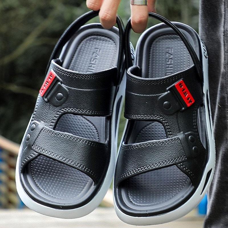 Fashion Kidmi Mens Shoes Fashion Summer Outdoor Sandals For Youth Breathable EVA Beach Sandals Dual-purpose Casual Comfortable Slippers