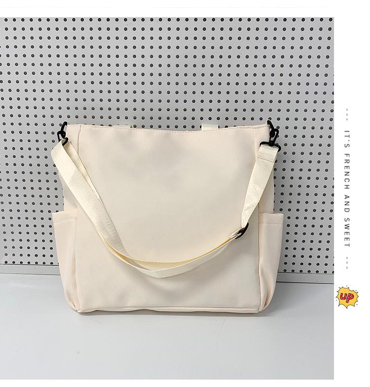 Stylish Large-Capacity School and Tutoring Crossbody Bag for Students