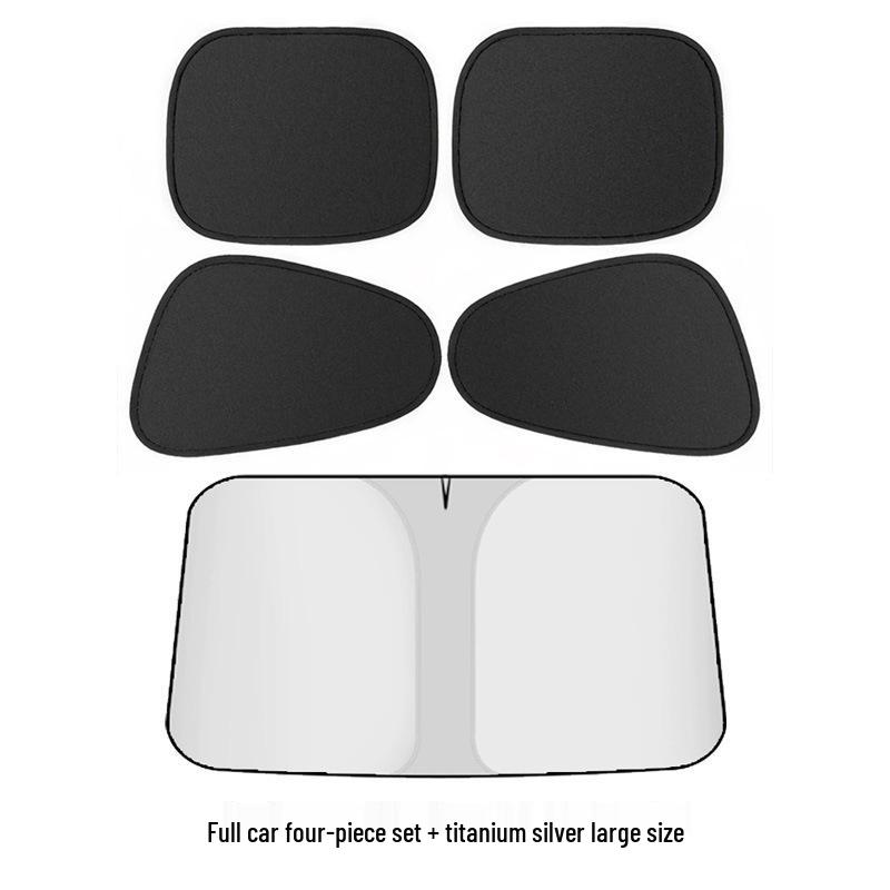 Car Sunshade: Static Suction Sun Visor for Side Windows - Heat Insulation & Sun Protection