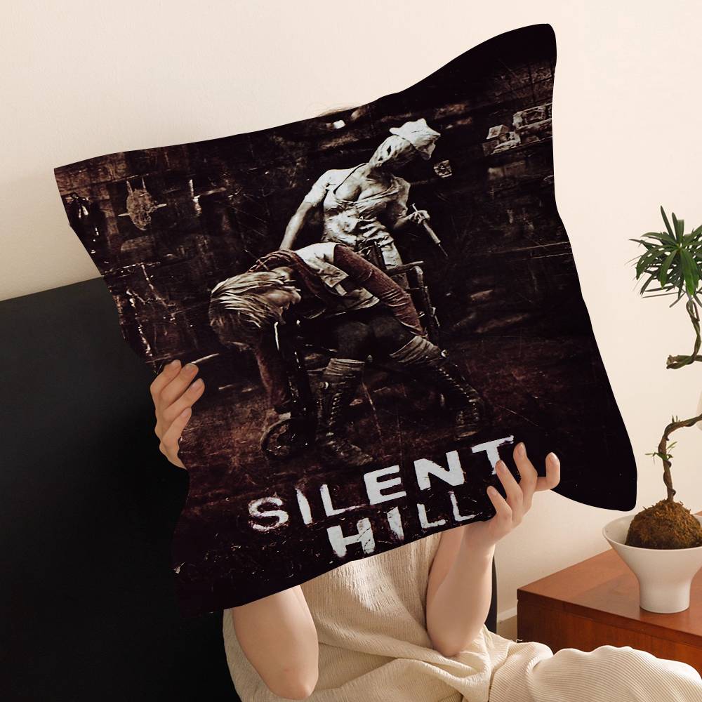 Silent Hill Game Pillow Cover For Bedroom Room And Living Room Sofa Decorative Cushion Cover