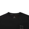 Li Ning Wade Series Casual Simple Fashion Sports Versatile Pattern Printed Comfortable Summer Short Sleeve T-Shirt Men Tops Black ATSW967-2