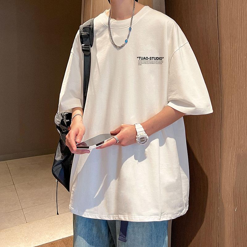 Summer Men T-shirts Cotton Short Sleeve T Shirt Comfortable Fabric Sportwear