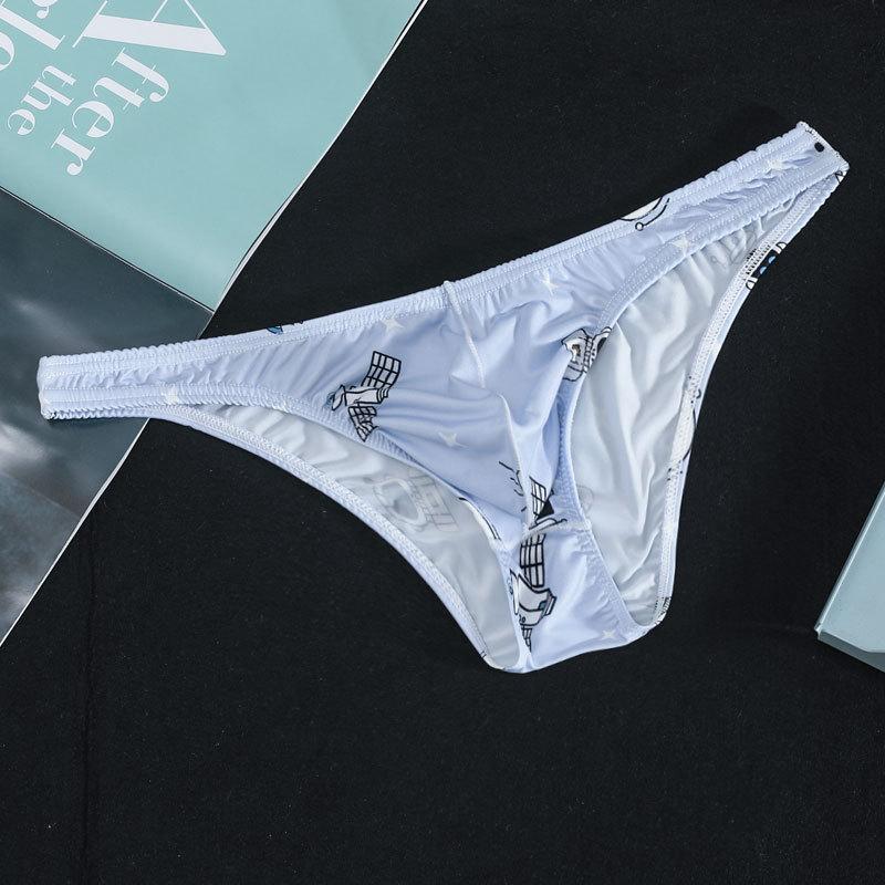 Calzoncillos bóxer para hombre U Convexo Cintura Baja Deportes Verano Shorts Estampados