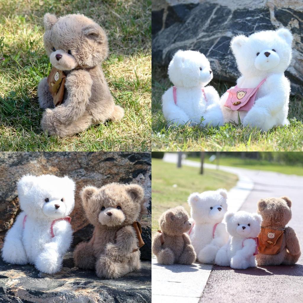 Plush Teddy Bear Backpack Toy With Soft Pp Cotton Filling For Girls Gift