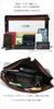 Brown Second Bag Genuine Leather Handheld Bag Briefcase Large Zip YKK Made in Japan Commuting to work or school Brown Business Popular Brand A4 Free