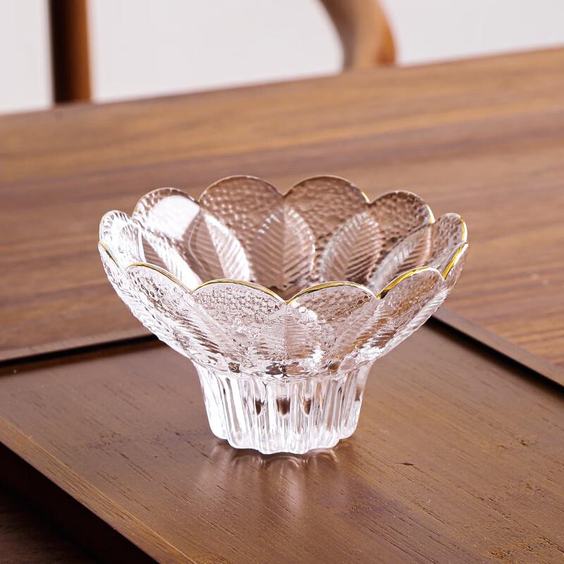 Youde 5-Piece Floral Glass Bowl Set