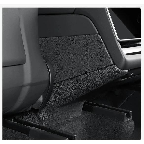 For Tesla Model Y Launch/Juniper 2025 Center Control Side Defense Kick Mat TPE Rear Air Outlet Protection Pad Car Accessories