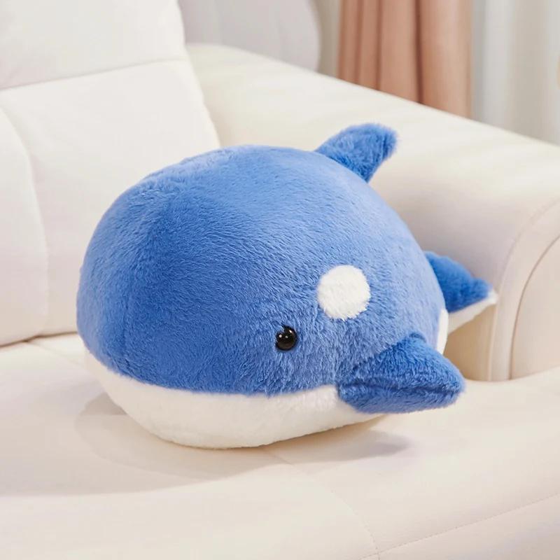 35/45cm Kawaii Killer Whale Plush Toy Stuffed Animal Shark Plush Doll Sleeping Pillow Plush Christmas Gift