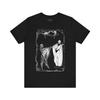 Roll the Devilish Eyes Art Faust Shirt Horror T-shirt Gothic Literature Goethe Jersey Short Sleeve Unisex Breathable Top