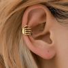 Women Ear Clip, Skeleton Claw Hand Snap-On Non-Pierced Ear Clip, Punk Dark Style Elastic Buckle Earring for Daily Party Wear