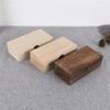 Travel Sundries Organizer Space Saving Lock Lid Carrying Wooden Storage Box Rectangle Dustproof Jewelry Case Makeup Crafts
