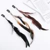 Comb Headdress Handmade Feather Hair Rope Novelty Hairclips Headband Headwear Hippie Headpieces