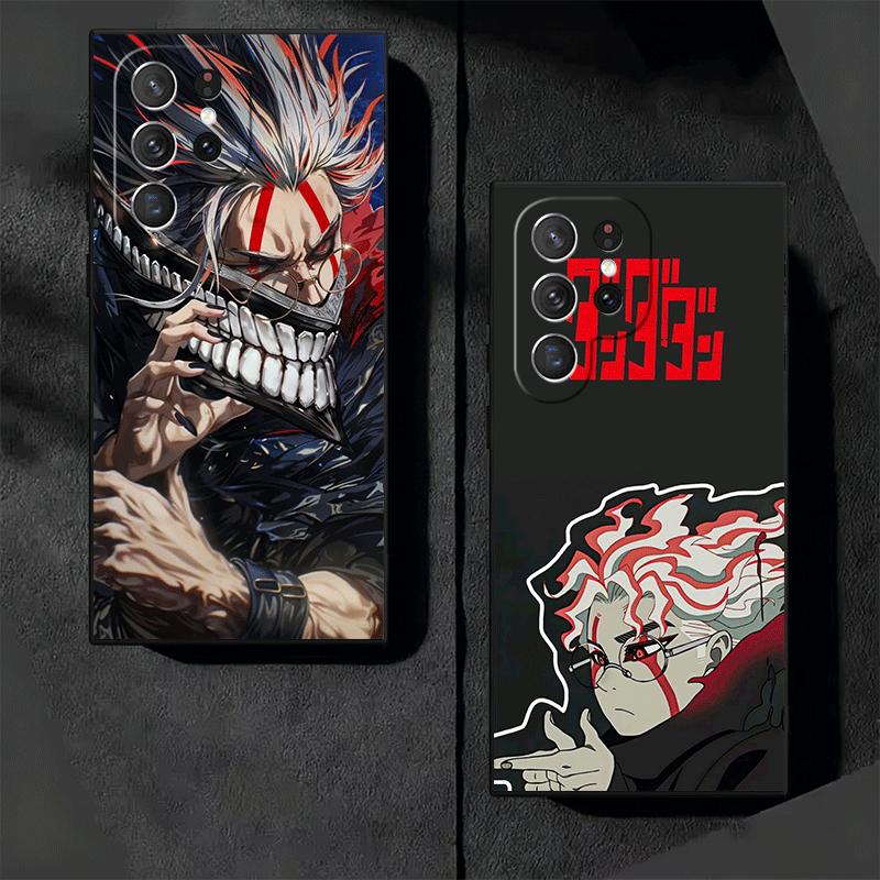 D-Dandadans Okarun Anime Soft Phone Case for Samsung Galaxy S26 S25 Edge S24 Ultra S23 Plus S22 S21 FE S20 Black Cover Back Shel