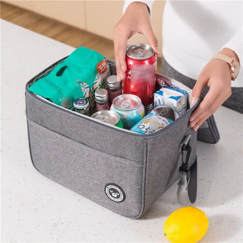 Borsa Pic-nic Portatile Pranzo Termico Borsa Frigo Zaino Impermeabile Portapranzo Bento Sacchetti per Alimenti Scolastici