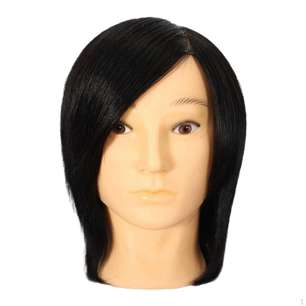 Male Mannequin Head Cosmetology Doll Hairstyling Gift Hairdresser Training