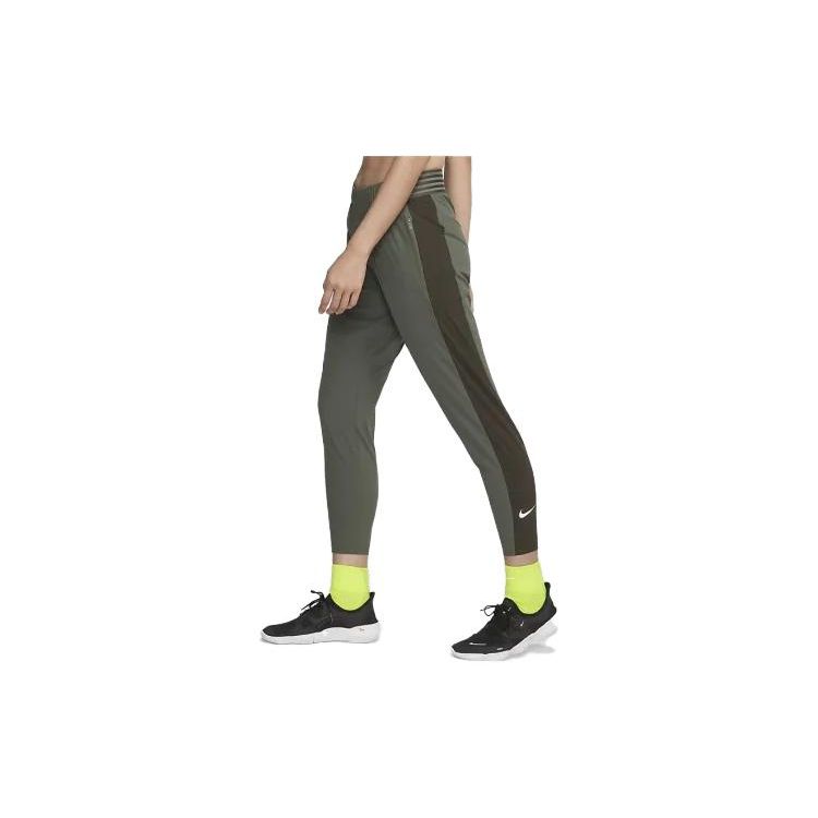 

Nike Твердые дышащие спортивные брюки Nine-Point женские плавки зеленые BV2899-326 XS