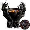 Decorative Storage for Keys 3D Printed Gothic Demon Claw Trinket Dish, Devil Paw Practical Earrings Bowl, Jewelry Key Holder Tray, Halloween