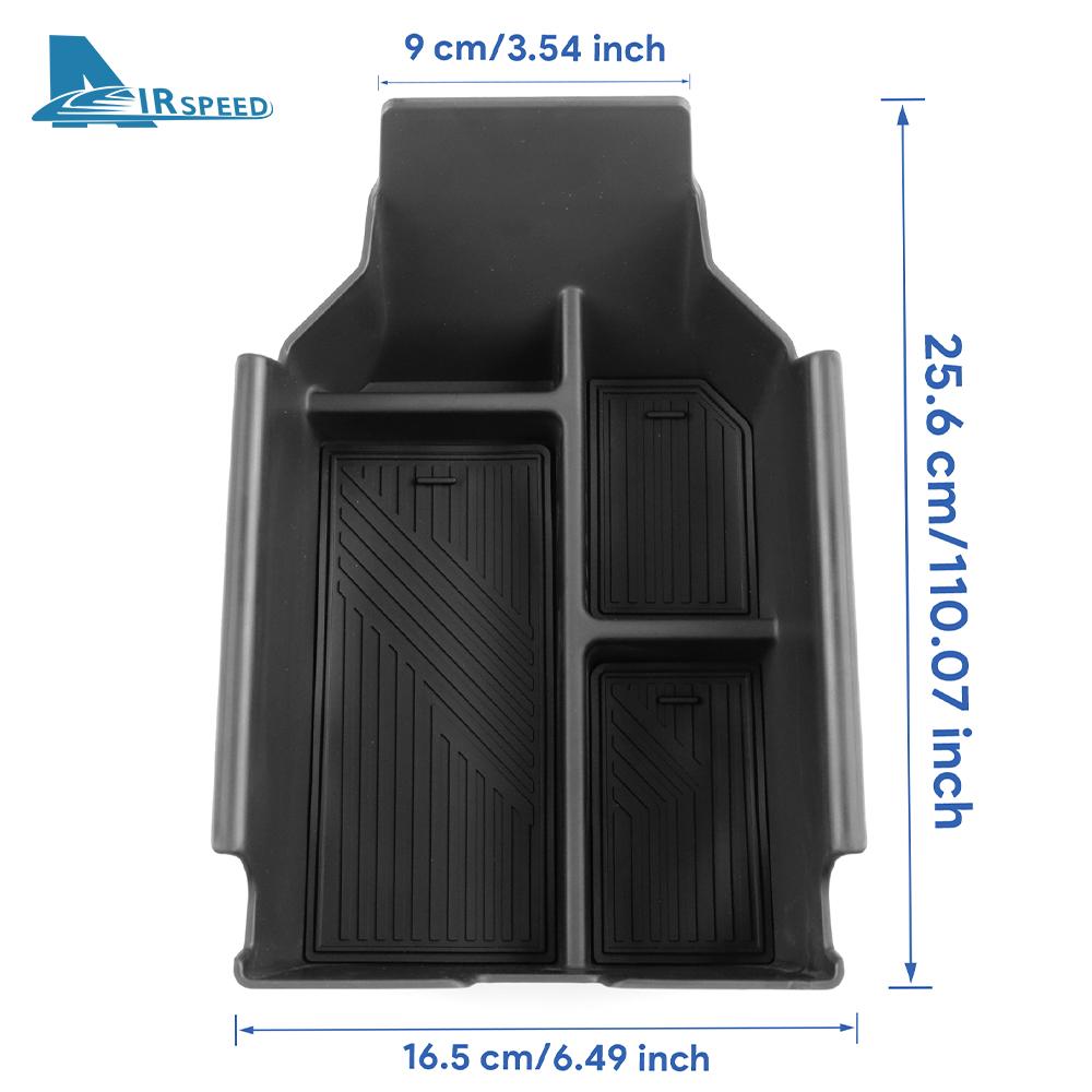 ABS Central Armrest Storage Box Organizer Tray for BMW X3 G45 2025+