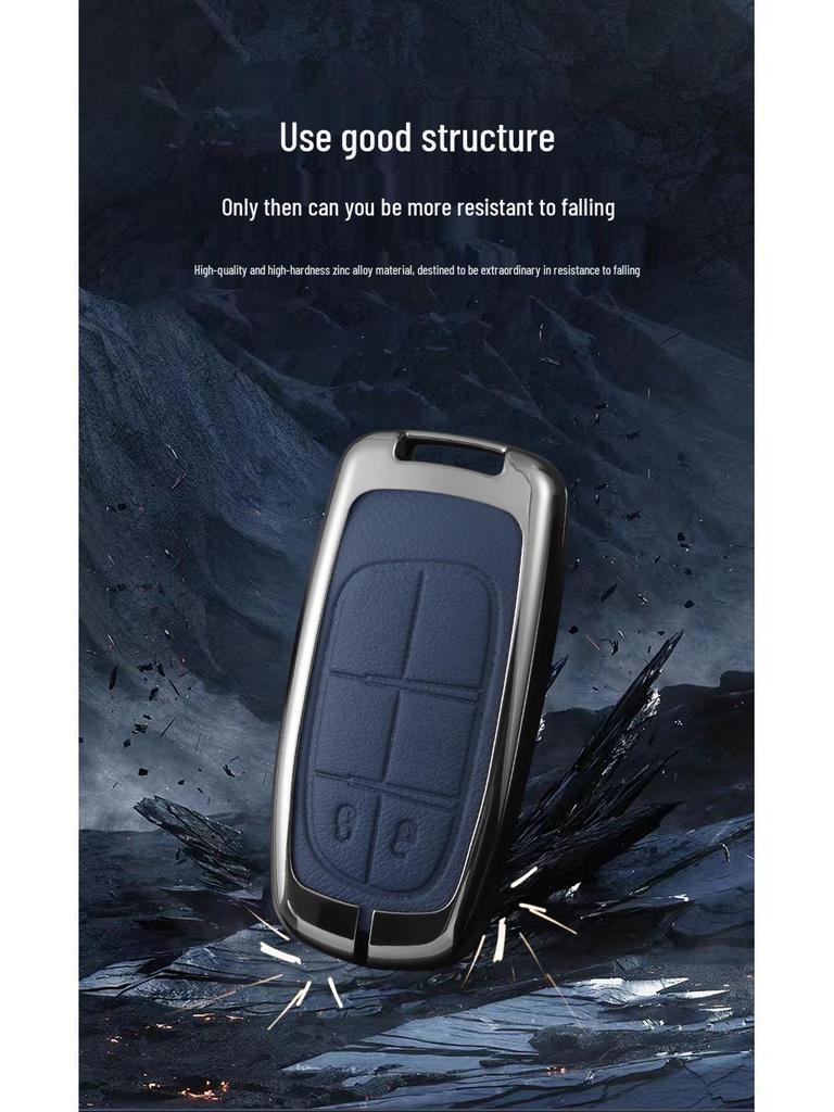 Dodge Journey Metal Key Case: Premium Key Cover with Buckle for Men's Keys