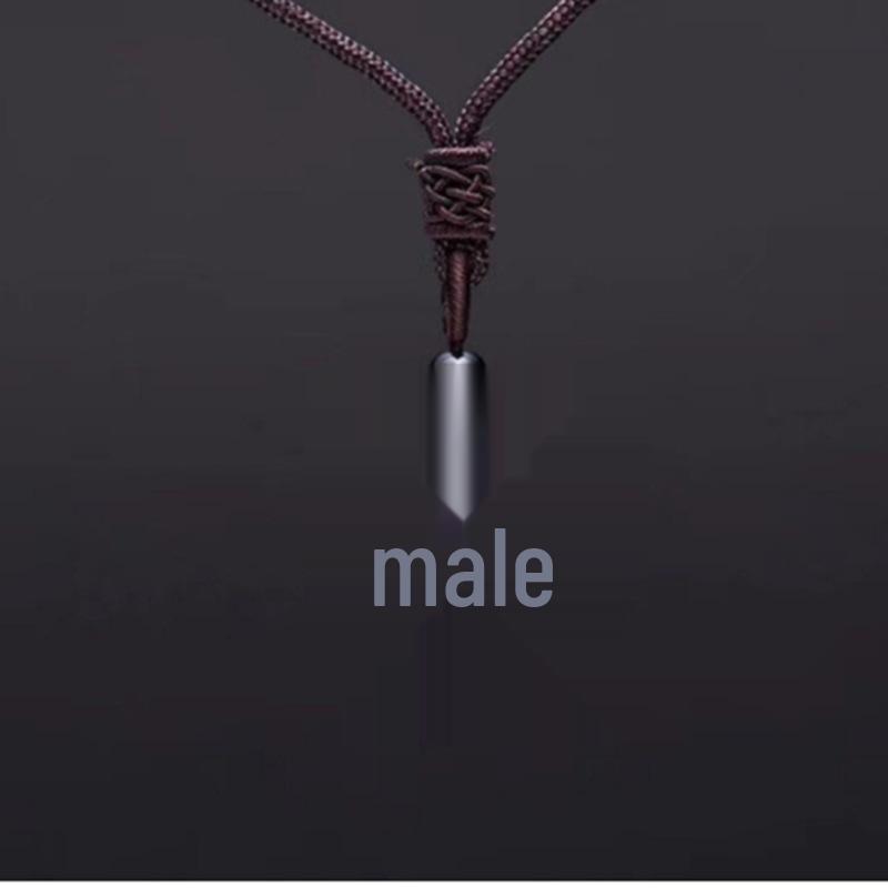

Ожерелье-подвеска Гексаграмма из Обсидиана для Мужчин и Женщин Pendant + Brown Cord