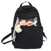 Schoolbagins Schoolbag Female Japanese Cute Soft Girl Girl Primary School Backpack Large Capacity Nylon High School Backpack