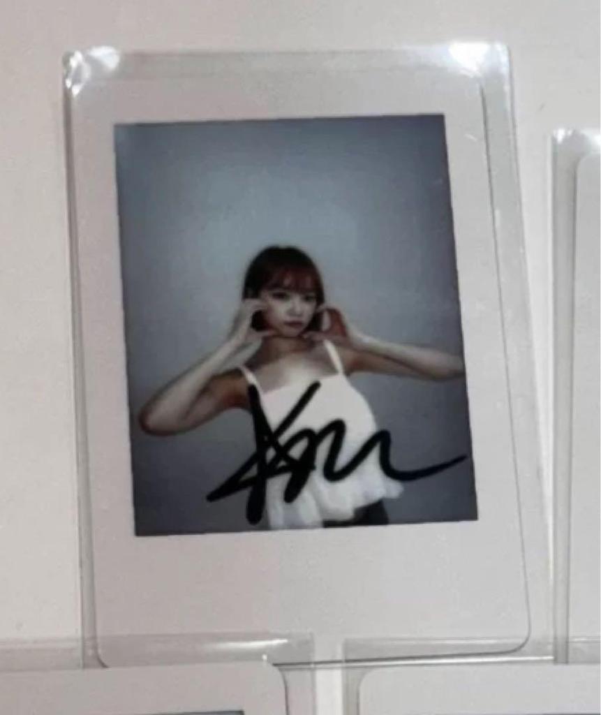 [USED] le sserafim withmuu Lakidro CRAZY Instax Chaewon