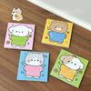 Cartoon-style Simple and Cute Sticky Notes - Decorative Stationery for Student Planners, Note-taking  (Adhesive Notepads) kawaii