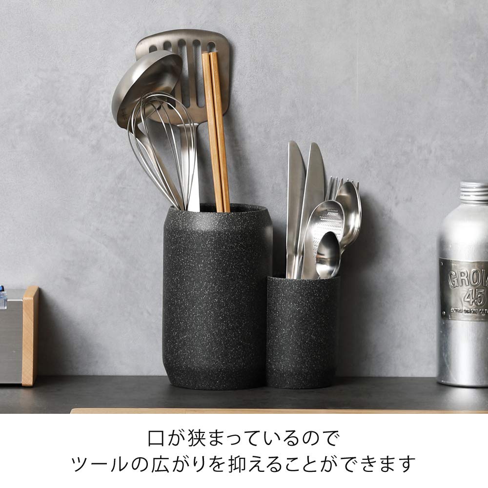 ideaco Tool Stand, Small Item Storage, Stone Sand White, COMBO