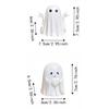 Statues Crafts Halloween Ghost Statues Miniature Models Desktop Figurine  Bedroom Office