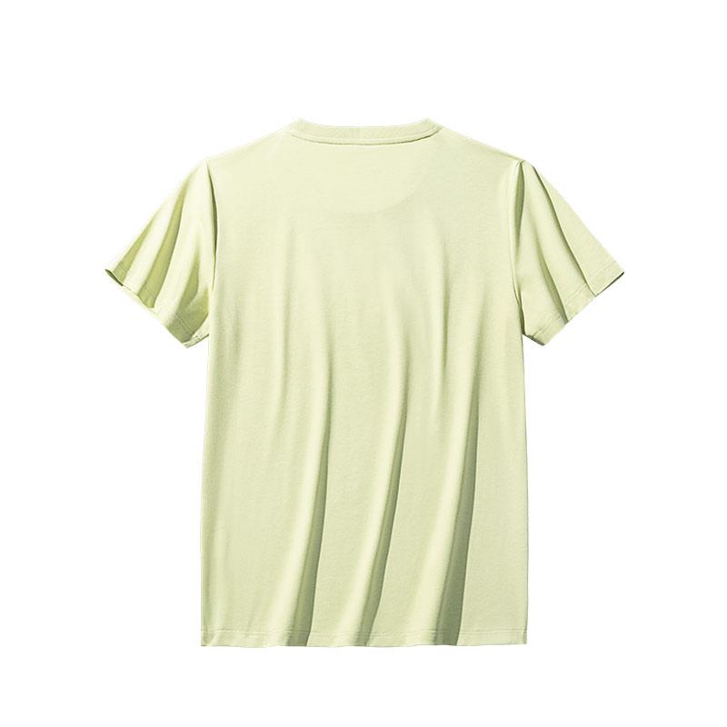 Anta Comfortable Casual Simple Versatile Round Neck Pullover Short Sleeve T-Shirt Women T-Shirts Pistachio-Green 962528115-8