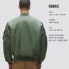 Alpha Industries Flight Bomber US Size 2X Green Men's MA-1 Jacket, Plus,