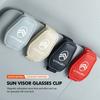 Car Sunglasses Holder Magnetic Leather Clip Sun Visor Glasses For Grand Berlingo Jumper Celysee Xsara Picasso Aircross