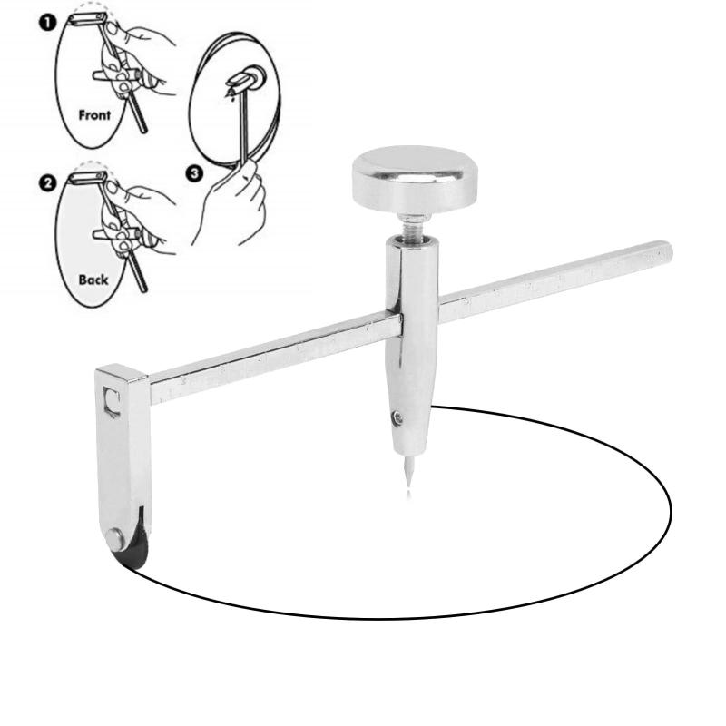 Drywall Circle Cutter Tool Adjustable Circle Hole Cutter Dustbowl Plasterboard Cutter Spiral Hole Cutter Drywall Cutting Tool