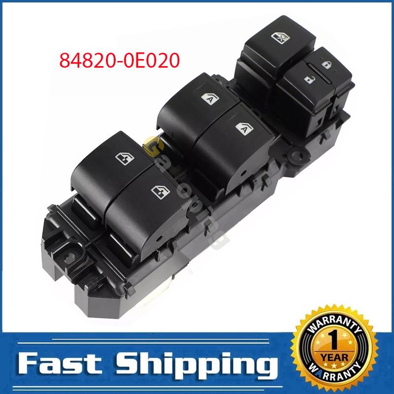 

Electric Power Master Window Switch Control Regulator Button for Toyota Highlander 2013 - 2016 84820-0E020 Car Accessories