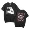 Tv Girl Lovers Rock Song Grafik T-Shirt French Exit Album Poster Merch T-Shirt Unisex Damen Harajuku Übergroßes Kurzarm-T-Shirt