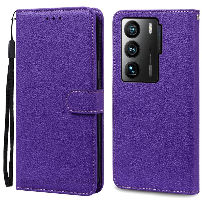 For ZTE Axon 40 Ultra Case Wallet Flip Leather Case For ZTE Axon 40 Ultra Case Silicone Book Cover Coque Fundas