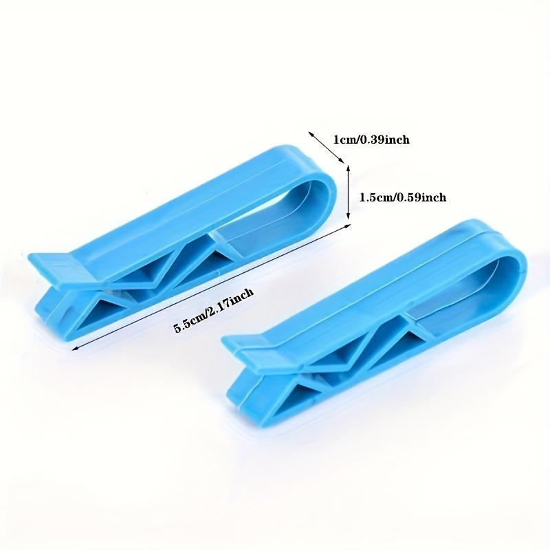 10/20pcs Creative Garbage Bag Holder Clips, Anti-Slip Trash Can Liner Fasteners, Small Divider Side Clips for Home Organization