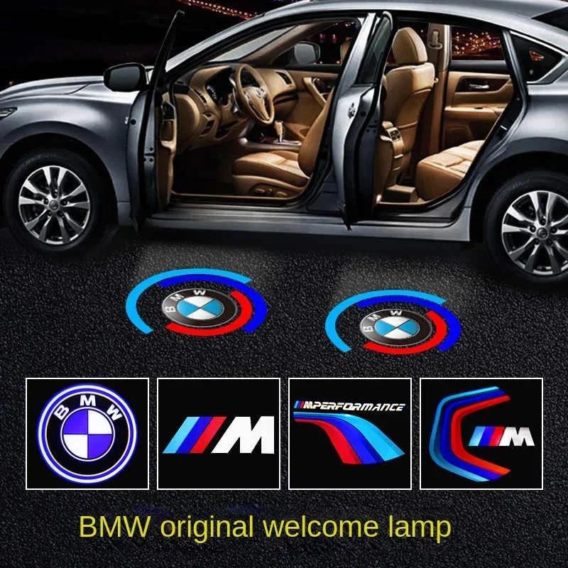 2 Stück LED Auto Tür Willkommenslicht HD Laser Projektorlampe Für BMW M Performance M2 M3 M4 M5 M6 E46 E90 E60 F10 F30 E39 E36 F20 E87