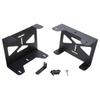 Metal Under Desk Mount Space Saving Gaming Organizers Metal Storage Bracket Simple to Use for PS5 Console & Controllers