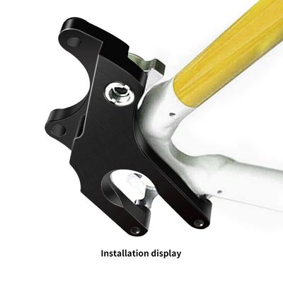 Bike Disc Brake Adapter Aluminum Alloy Brake Fixed Seat Adapter Converter Road Bike Brake