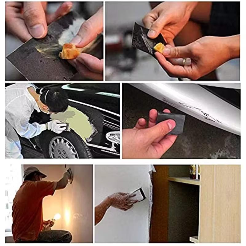 42 Stück hochwertiges Nass- und Trockenschleifpapier für Holz, Metall und Autopolitur – Körnung 120 bis 3000, wasserfest