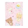 Baby Rilakkuma And Friends Cute Design Blankets Soft Warm Flannel Throw Blanket Bedding for Bed Living room Picnic Travel Couch